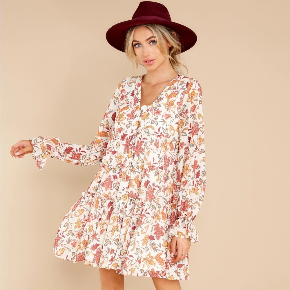 CUTE AURA FLOWING DRESS SZ L